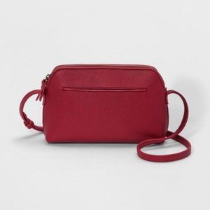 Universal Thread Red Addison Half Moon Crossbody